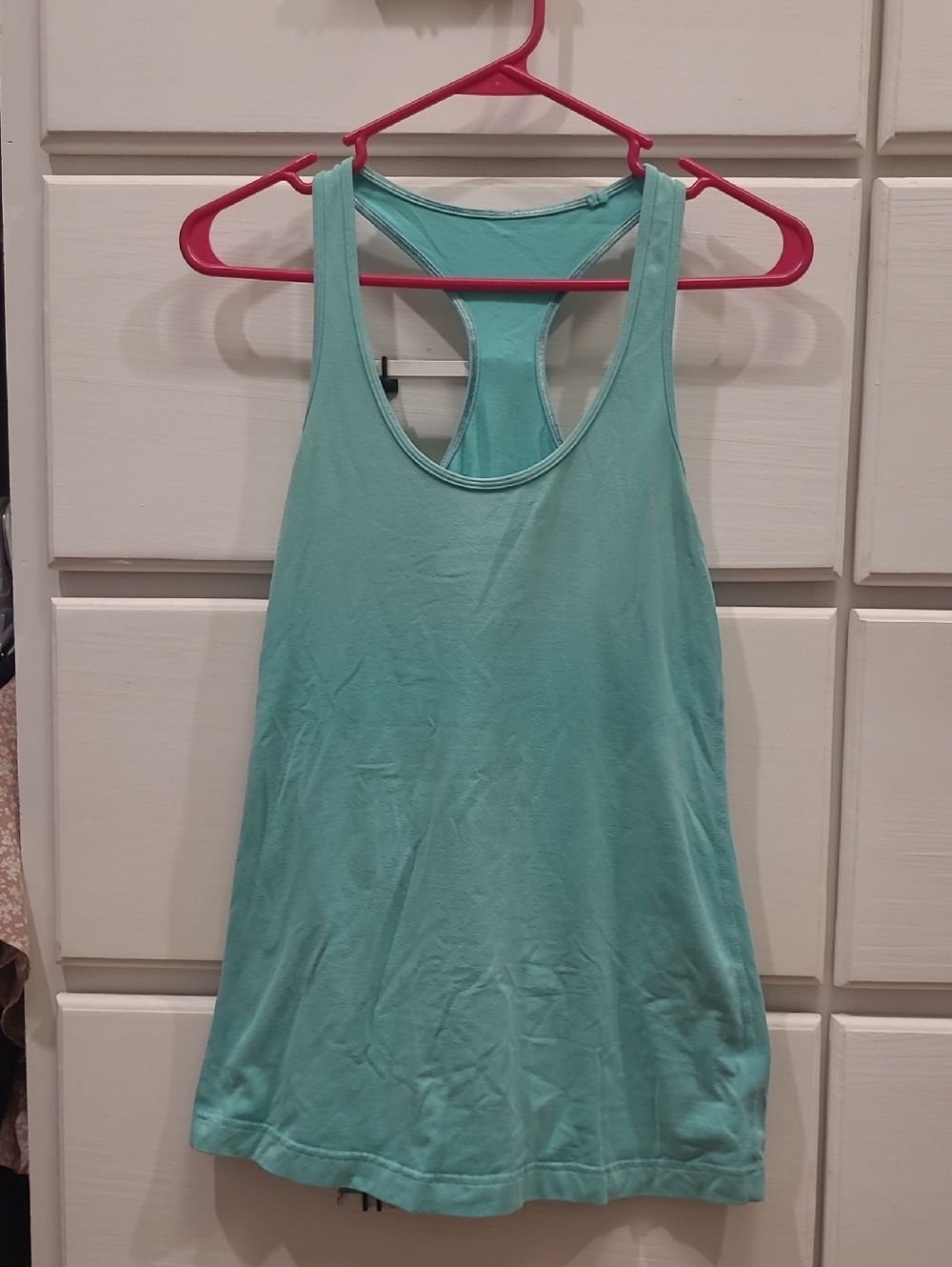 Lululemon Racerback Tank In Mint Color